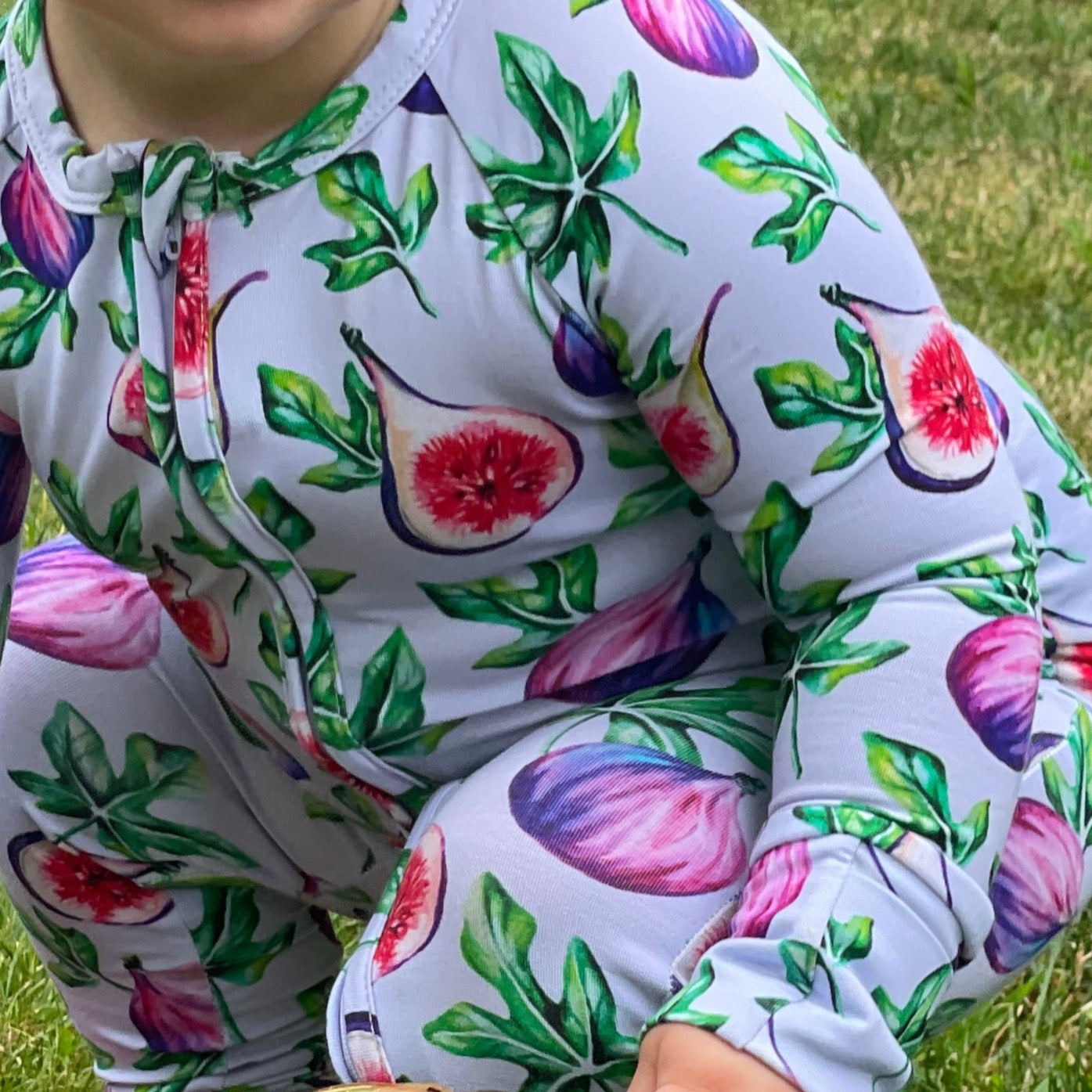 Kind Of A Fig Deal Convertible zip romper