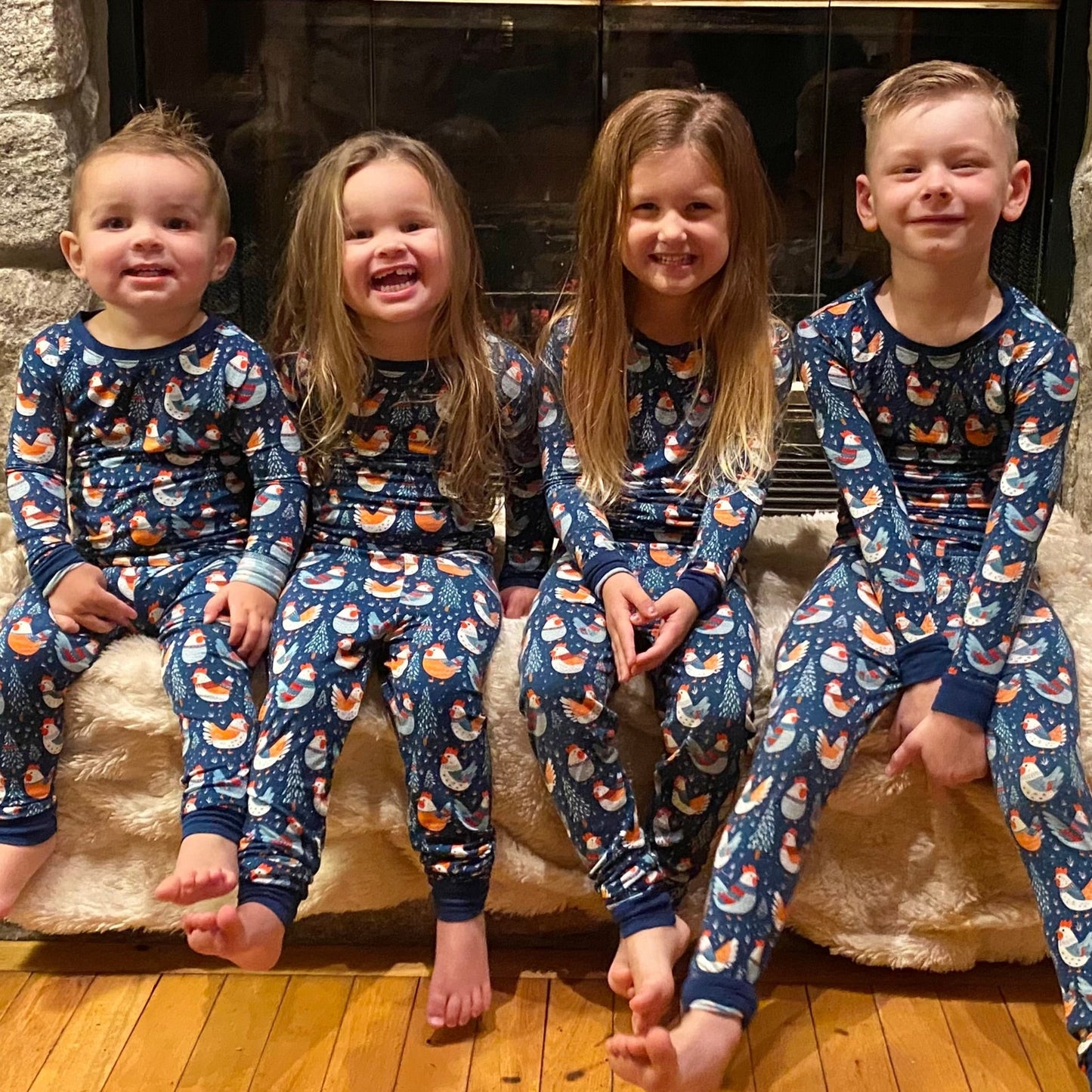 Cluckin' in a winter wonderland two-piece
