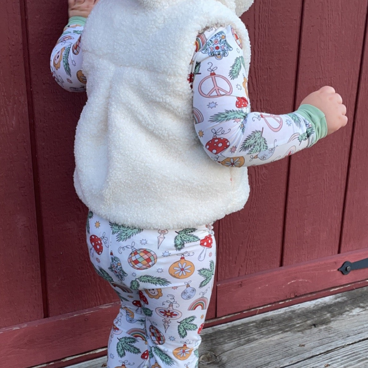 Groovy Holiday Convertible zip romper