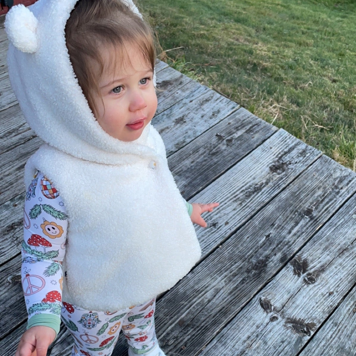 Groovy Holiday Convertible zip romper