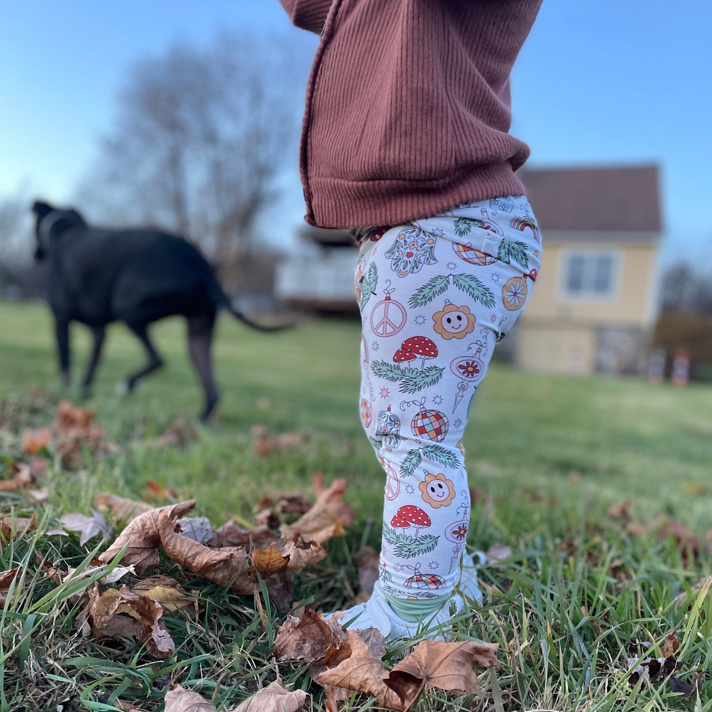Groovy Holiday Convertible zip romper