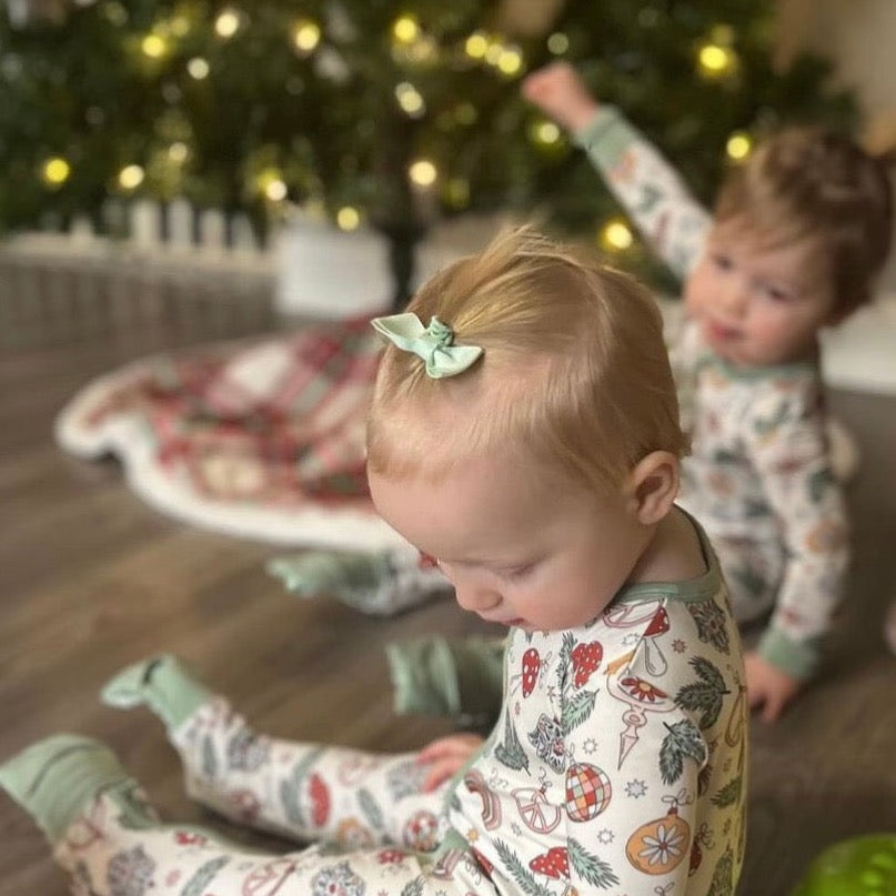 Groovy Holiday Convertible zip romper