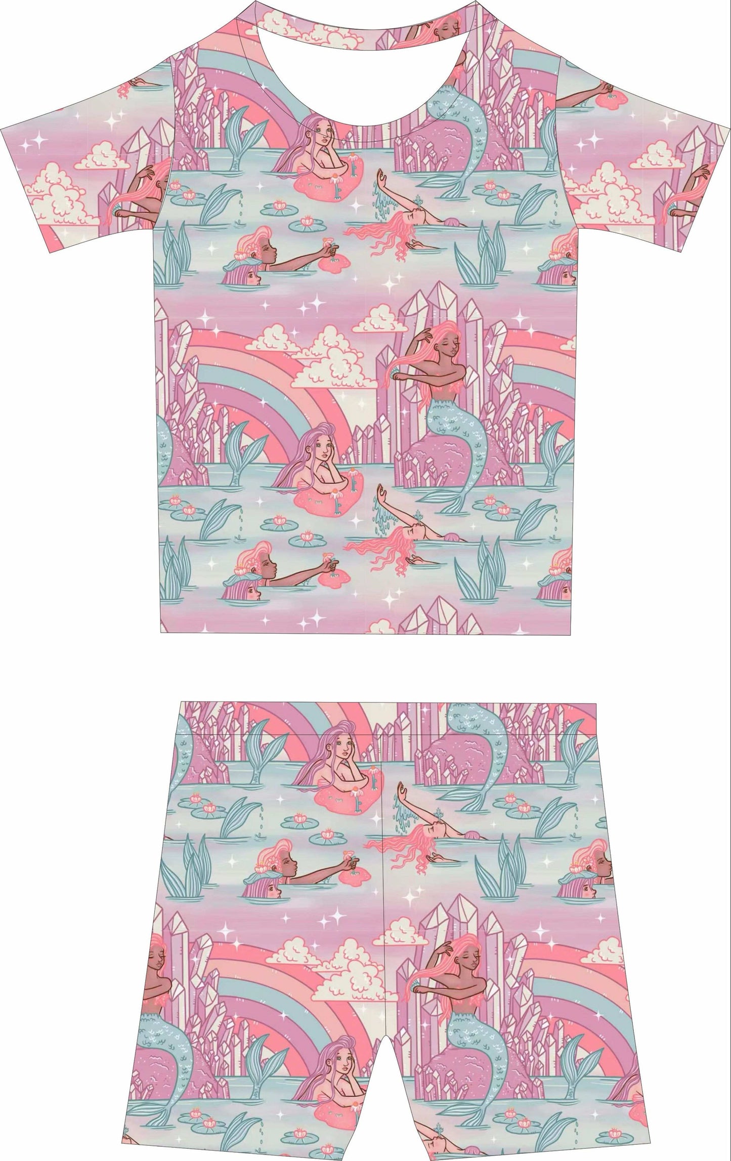 Crystal Cove Two-Piece Shorts Set