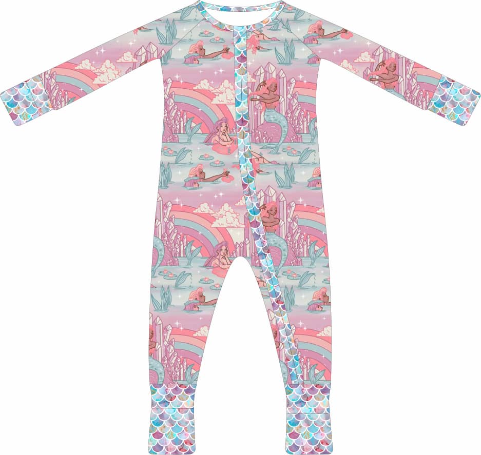 Crystal Cove Convertible Zip Romper